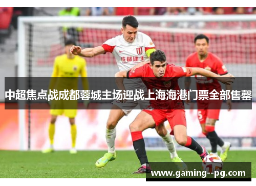 中超焦点战成都蓉城主场迎战上海海港门票全部售罄